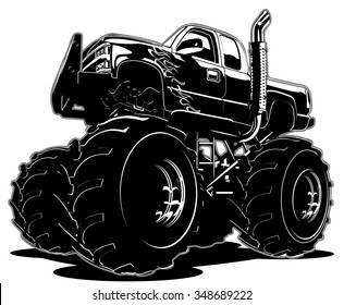 Download Monster Truck Silhouette High Res Stock Images Shutterstock