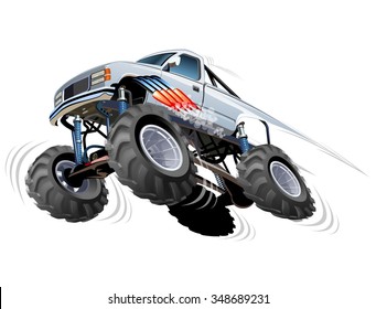 Cartoon Monster Truck