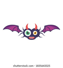 cartoon monsters mascot icon vector illustration design template web