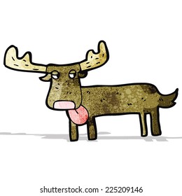 cartoon moose