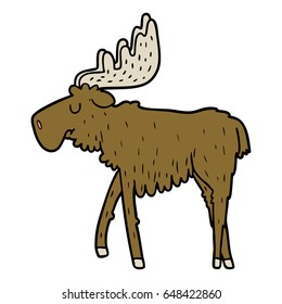 cartoon moose
