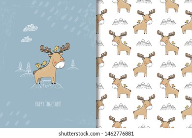 Baby Moose Images Stock Photos Vectors Shutterstock