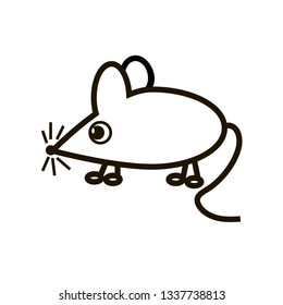 cartoon mouse icon