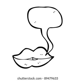 cartoon mouth