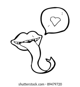 cartoon mouth