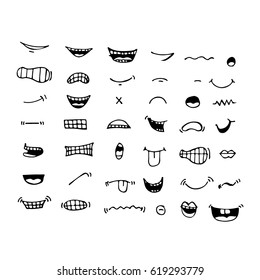 Cartoon Mouth Icon