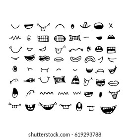 Cartoon Mouth Icon