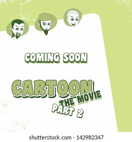 Cartoon Movie Title Page