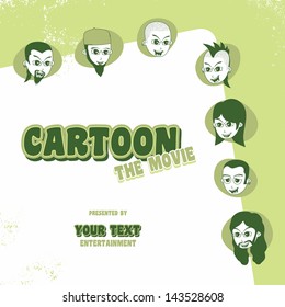 Cartoon Movie Title Page