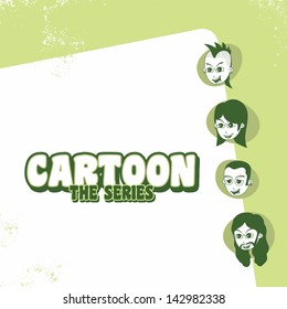 Cartoon Movie Title Page Serial Show