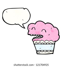 muffin de caricatura