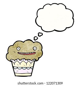muffin de desenho animado
