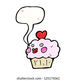 muffin de caricatura