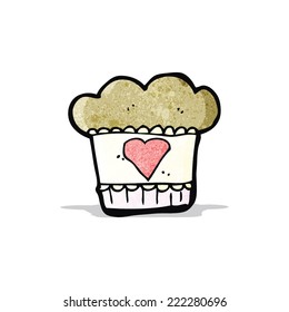 muffin de caricatura