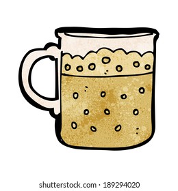 cartoon mug of beer