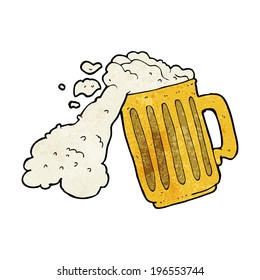 cartoon mug of beer