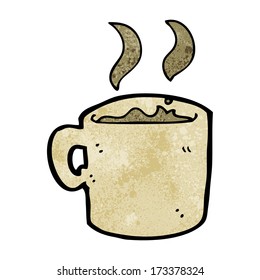 cartoon mug of coffee