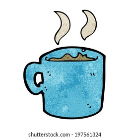 taza de café con dibujos animados
