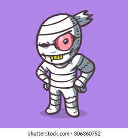 Cartoon mummy