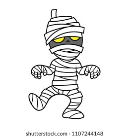 Cartoon Mummy Character