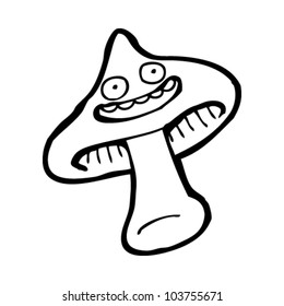 cartoon mushroom