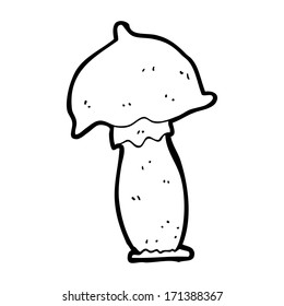 hongos de dibujos animados