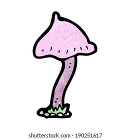 hongos de dibujos animados