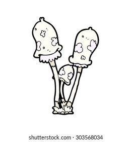 cartoon mushroom