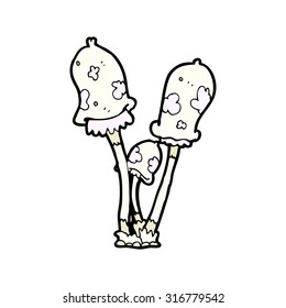 cartoon mushroom