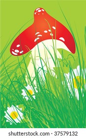 cartoon mushroom