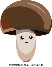 Cartoon mushroom