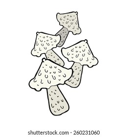 cartoon mushrooms