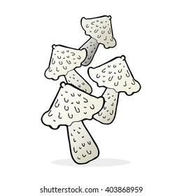 cartoon mushrooms