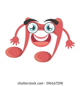 cartoon music note symbol vector illustration eps 10