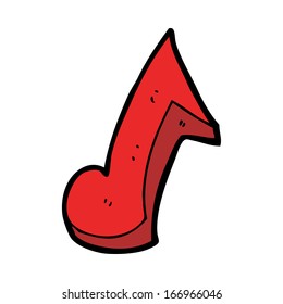 cartoon musical note