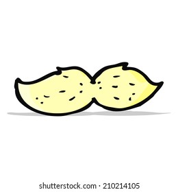 cartoon mustache