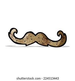cartoon mustache