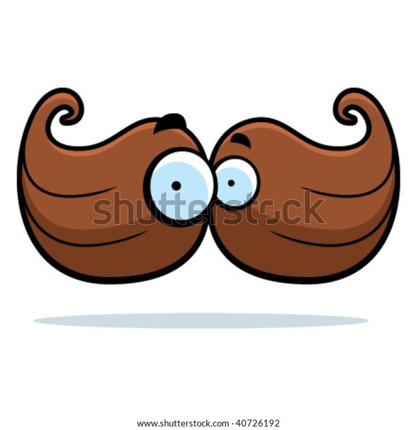 Cartoon Mustache Stock Vector (Royalty Free) 40726192