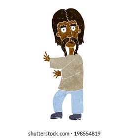 cartoon mustache man
