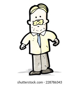 Cartoon-Schnurrbart