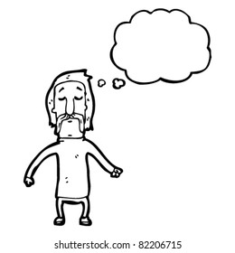 cartoon mustache man thinking cartoon mustache man thinking