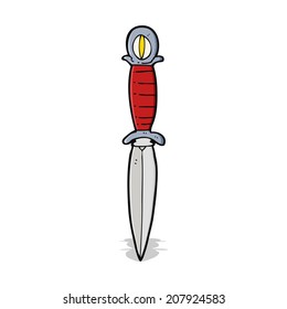 cartoon mystic dagger