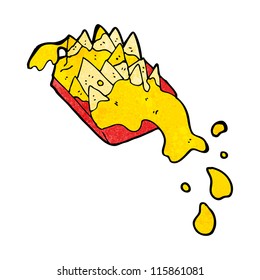 Cartoon Nacho Cheese