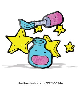 cartoon nail polish