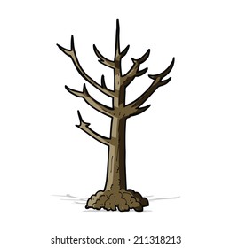 Cartoon Naked Tree Stock Illustration 192946472