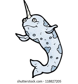 cartoon narwhal
