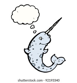 caricatura narwhal