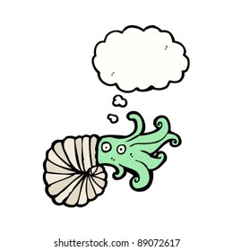 cartoon nautilus