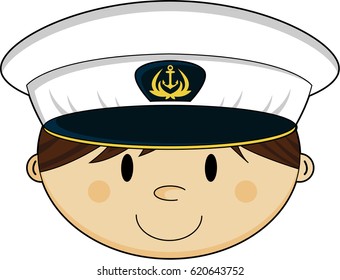 Cartoon Navy Officer