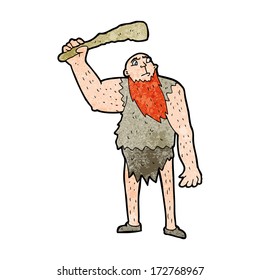 desenho animado neandertal